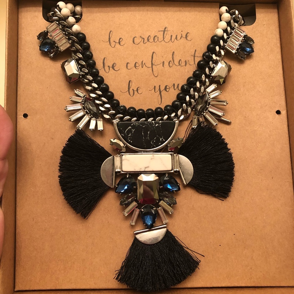 HOLD : C+I Hero Convertible Fan Statement necklace